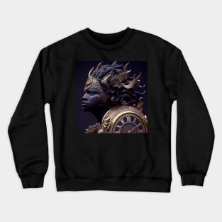 Afro Futuristic Zodiac-Aquarius Crewneck Sweatshirt